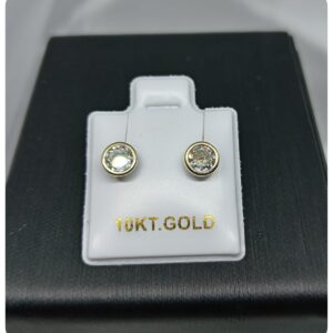 Chispa Bisel 6mm - Oro 10 K - Cod E31