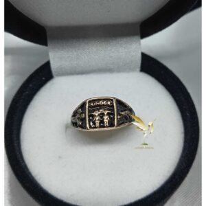 Anillo graduacion kinder - Oro 10K - Code AK03