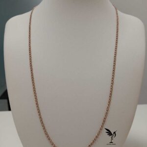 Cadena tejido a mano 52 cm - Oro 10 k - Code CMAR52