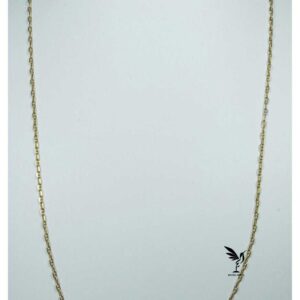 Cadena doble eslabon 50 cm - Oro 10 k - Code CDC05