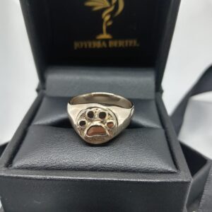 Anillo Huella Oro 10 kilates - Hasta talla 9 - Code ANPH01