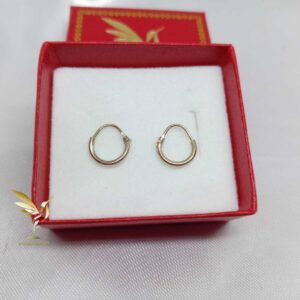 Argollas 10mm - Oro Nacional 10K - AR178